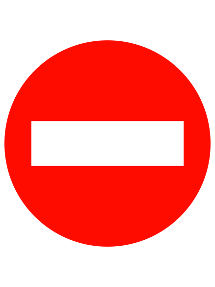 Vinilo adhesivo - Prohibido el paso para suelos - IberNorma