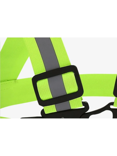 Tirantes reflectantes amarillos de Alta visibilidad y transpirables - Talla única - IberNorma