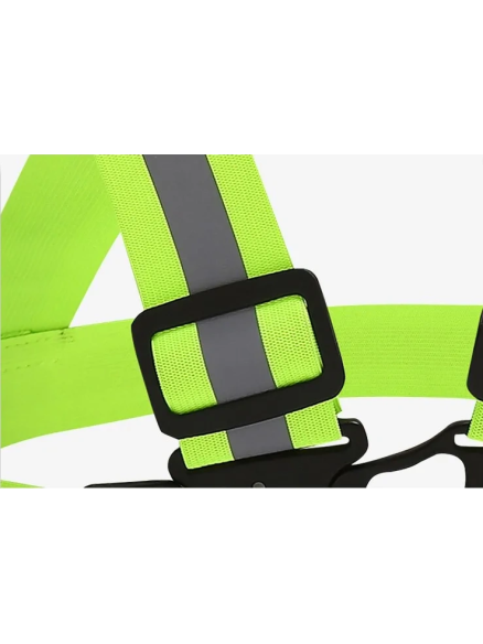 Tirantes reflectantes amarillos de Alta visibilidad y transpirables - Talla única - IberNorma