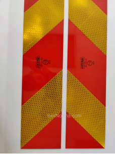 (2ud.) Placas Aluminio V6 Vehículo pesado  - 565x140mm homologada - IberNorma 2