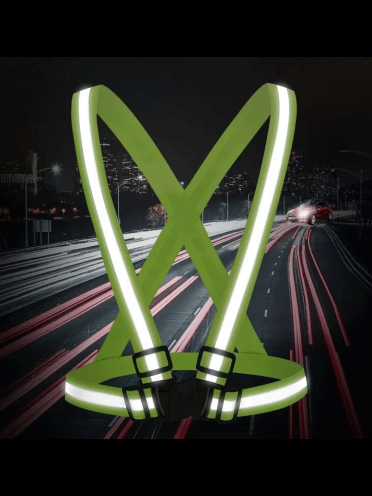 Tirantes reflectantes amarillos de Alta visibilidad y transpirables - Talla única - IberNorma