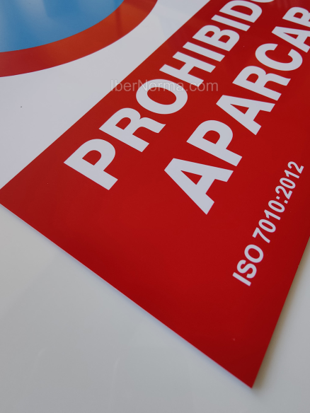 Señal Prohibido aparcar - PVC - NMZ (Normaluz)