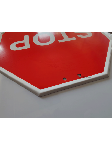 Señal R-2 STOP Detención obligatoria - Acero termolacado - NMZ (Normaluz)