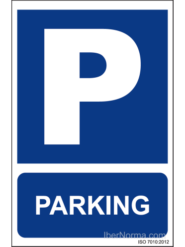 Señal Parking - PVC - NMZ (Normaluz)