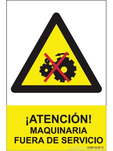 Cartel señalización PROHIBIDO EL PASO - MRM Maquinaría