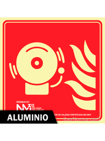 Señal Aluminio - Avisador Sonoro (Sólo Pictograma) - PVC - NMZ (Normaluz) Señal Aluminio - Avisador Sonoro (Sólo Pictograma) - PVC - NMZ (Normaluz)