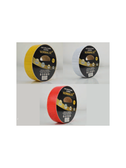 Cinta Reflectante adhesiva - 50mm x 46m - NMZ (Normaluz)