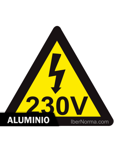 Señal Aluminio - Triángulo 230V (Eléctrico) - NMZ (Normaluz)