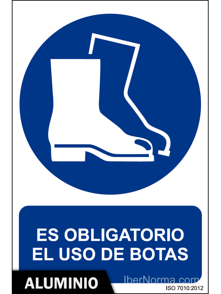 Botas discount de aluminio