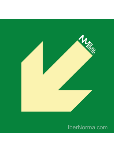 Señal Flecha Subir / Bajar - PVC - NMZ (Normaluz)