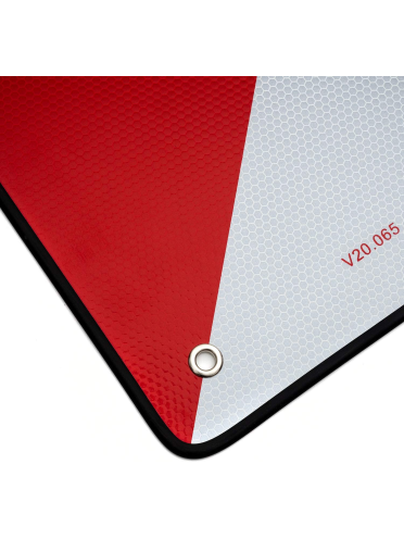 Señal V-20 Mercancía sobresaliente reflectante - NMZ (Normaluz)