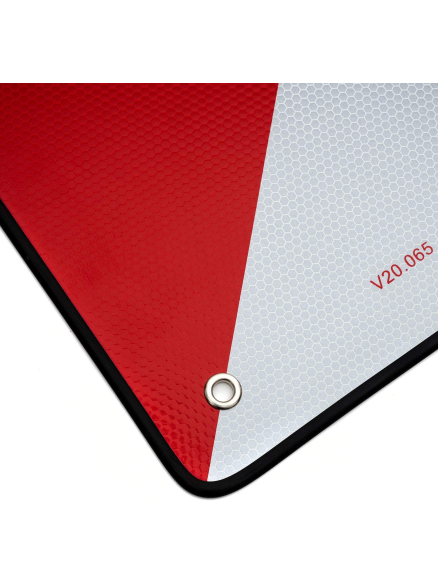 Señal V-20 Mercancía sobresaliente reflectante - NMZ (Normaluz) Señal V-20 Mercancía sobresaliente reflectante - NMZ (Normaluz)